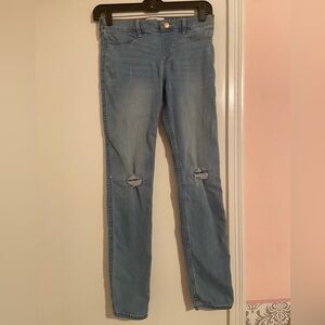 Abercrombie Kids girls mid rise jeggings 13/14